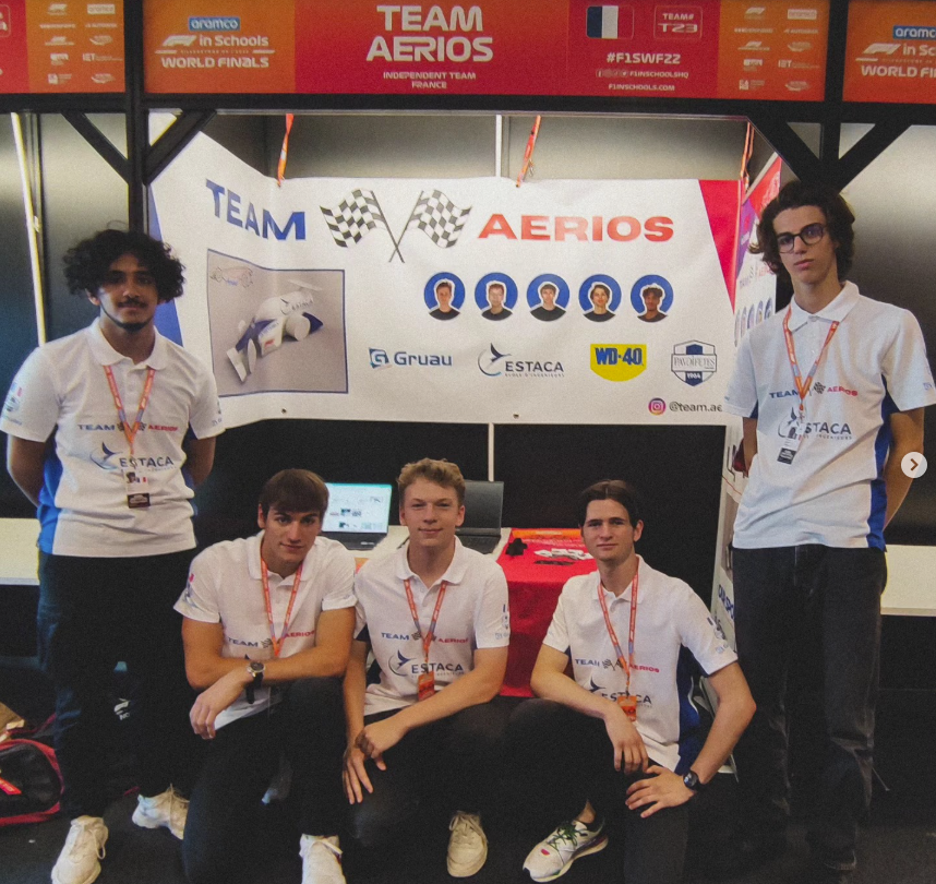 Team Aerios F1 in Schools Car